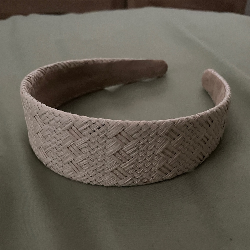 Woven Beige Headband